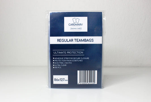 Cardmarv - REGULAR TEAMBAGS 86x127mm - 100St. - transparent